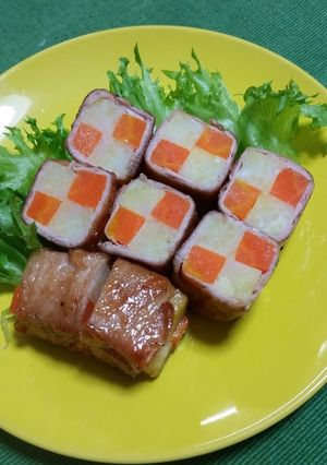 野菜肉巻き　さつまいも-レシピのメイン写真