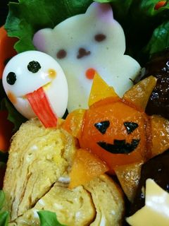 ハロウィン簡単おかずᙏo(*>ω<*)o-レシピのメイン写真