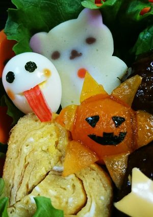ハロウィン簡単おかずᙏo(*>ω<*)o-レシピのメイン写真