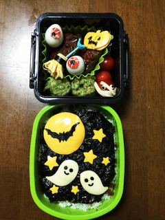 簡単♫ハロウィン弁当♫-レシピのメイン写真