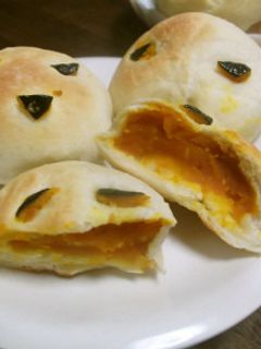 カボチャあんぱん-レシピのメイン写真