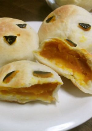 カボチャあんぱん-レシピのメイン写真