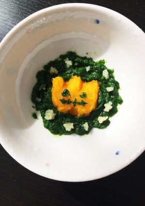 離乳食初期 ハロウィン♩-レシピのメイン写真