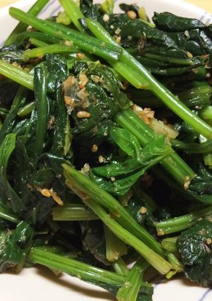 我が家のほうれん草の胡麻和え-レシピのメイン写真