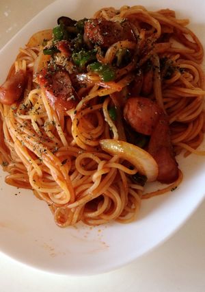 楽ちん☆ランチナポリタン-レシピのメイン写真