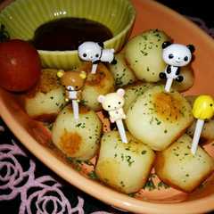 รูปของ ★じゃがいも チーズ 簡単 居酒屋風★