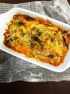 ワインのお供に、なすのミルフィーユ焼き-レシピのメイン写真
