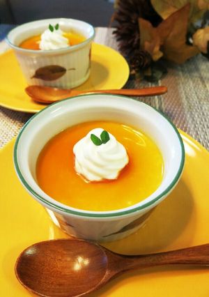 簡単♪濃厚♪かぼちゃのパンナコッタ-レシピのメイン写真