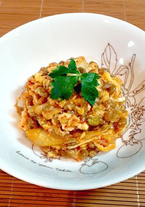 デトックスに☆キムチ納豆のたまご炒め-レシピのメイン写真