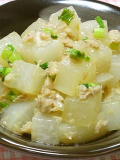 ころころ大根とツナの煮物-レシピのメイン写真