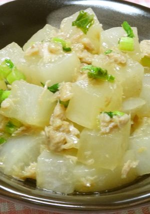 ころころ大根とツナの煮物-レシピのメイン写真