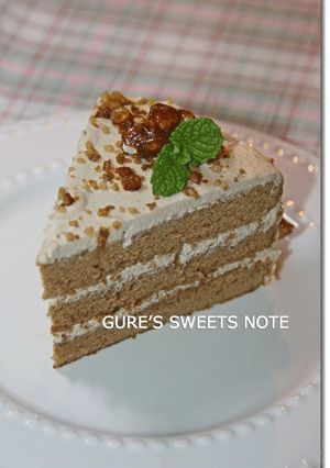 くるみとカフェのケーキ-レシピのメイン写真