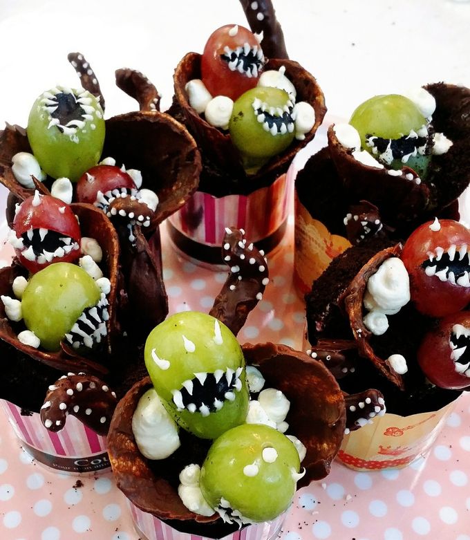 フルーツモンスターカップケーキ☆ by むぎむぎちゃ 【クックパッド