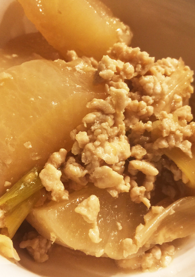 大根とひき肉の煮物-レシピのメイン写真