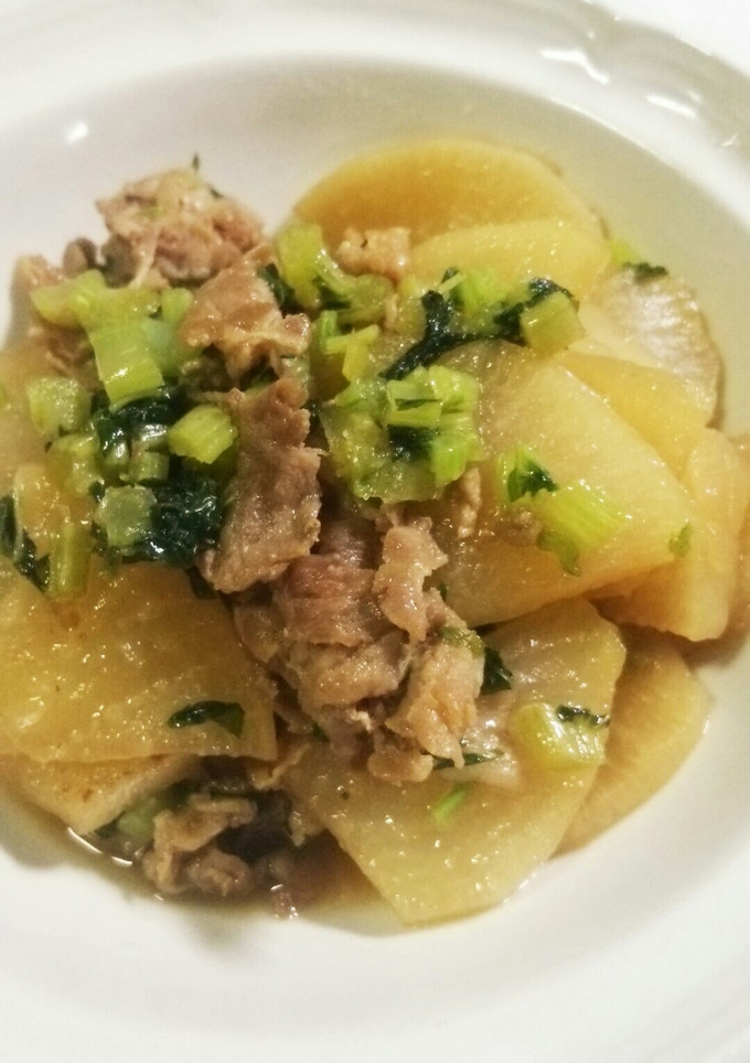 大根と豚肉の煮物-レシピのメイン写真