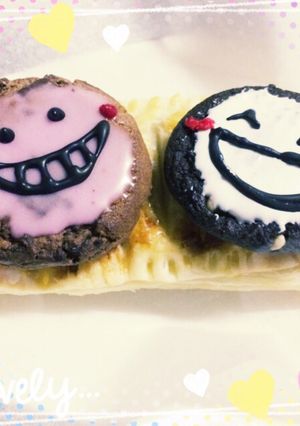 ハロウィンチョコカスタードアップルパイ-レシピのメイン写真
