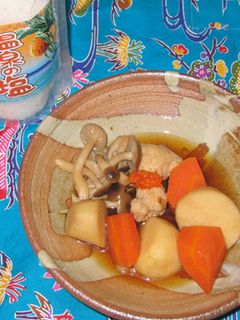 とろ~り美味しい♪里芋とつみれ団子の煮物-レシピのメイン写真