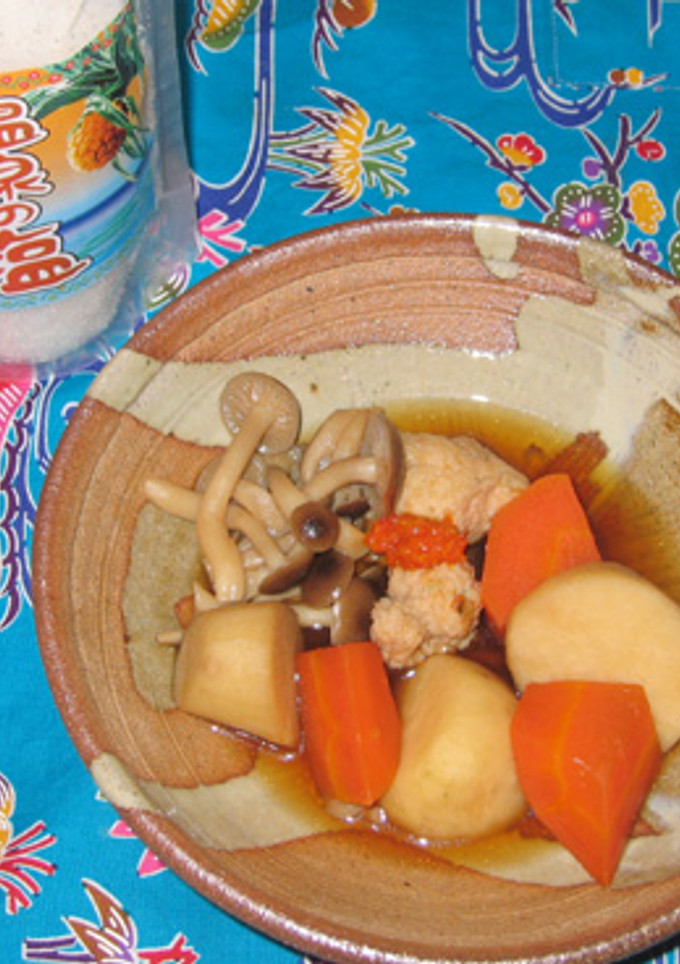 とろ～り美味しい♪里芋とつみれ団子の煮物-レシピのメイン写真