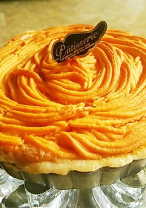 オレンジ色のスイートポテトタルト-レシピのメイン写真