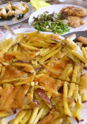 簡単おいしい♪さつま芋のガレット。-レシピのメイン写真
