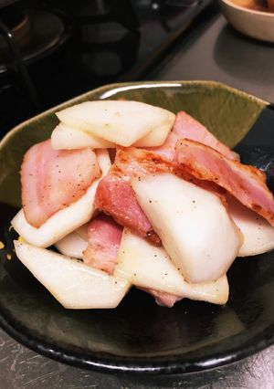 ★かぶベーコン★1分レシピ-レシピのメイン写真