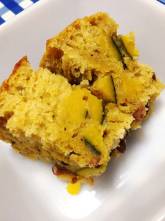 南瓜と小豆のパウンドケーキ-レシピのメイン写真