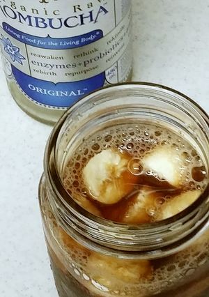 紅茶キノコで黒砂糖バナナのパワードリンク-レシピのメイン写真