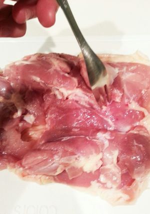 ★鶏肉を柔らかく下ごしらえ★-レシピのメイン写真