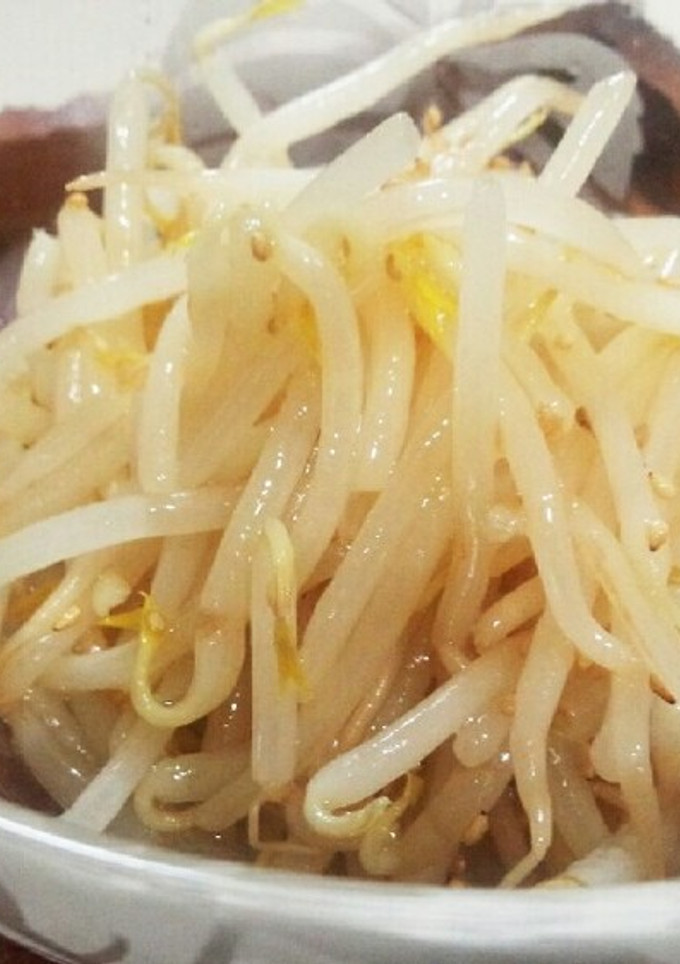 簡単３分(*^-^*)もやしのゴマあえ♪-レシピのメイン写真