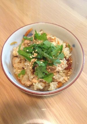 鮭の発芽玄米炊き込みご飯☆-レシピのメイン写真