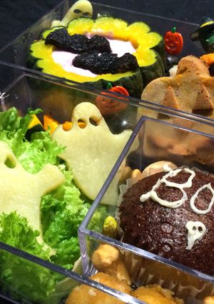 イベントの日のお弁当〜ハロウィン2015-レシピのメイン写真