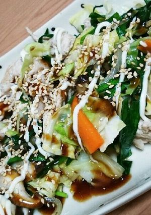 豚肉と野菜たちの炒めもの-レシピのメイン写真