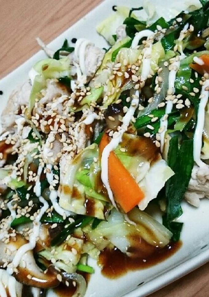豚肉と野菜たちの炒めもの-レシピのメイン写真