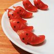 ハロウィンにお疲れおばけのウインナー