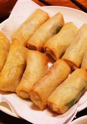 ウインナーとカレーポテトの春巻き-レシピのメイン写真