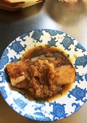 おろしポン酢でぶりの照り焼き-レシピのメイン写真