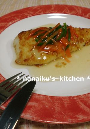 レストラン風♡白身魚のあんかけ-レシピのメイン写真