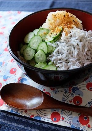 サッパリ♡釜揚げシラスのみぞれ丼！-レシピのメイン写真