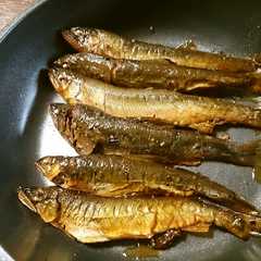 รูปของ 天然鮎の甘露煮☆圧力鍋
