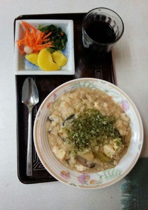 血管プラークダイエット食561(雑炊)-レシピのメイン写真
