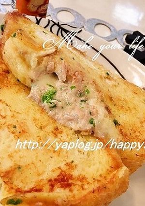 とろ～りツナチーズ☆フレンチトースト-レシピのメイン写真