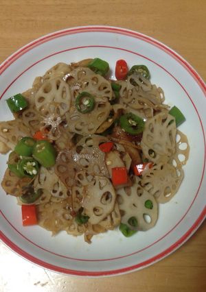レンコンきんぴら(yosiの奥さん仕様)-レシピのメイン写真