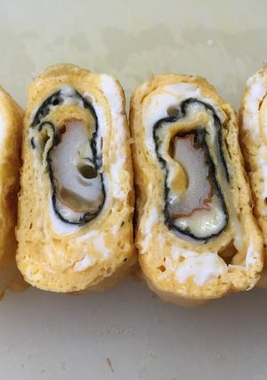 海苔チーちくわ玉子焼き-レシピのメイン写真