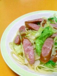 キャベツのペペロンチーノ♡バター風味-レシピのメイン写真