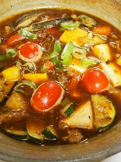 彩り野菜の土鍋味噌麻婆-レシピのメイン写真