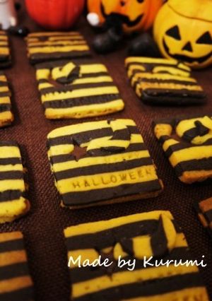 ハロウィンカラーのチョコサンドクッキー-レシピのメイン写真