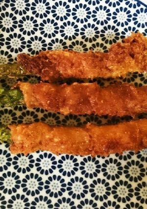 簡単♡串カツ屋さん風アスパラ揚げ-レシピのメイン写真