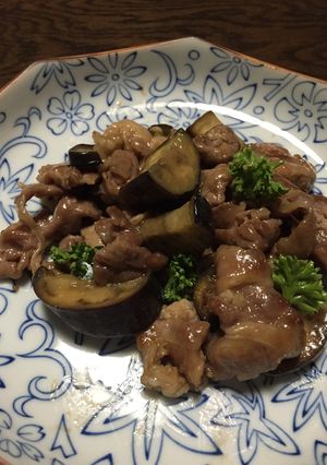 豚肉となすのダブルソース炒め-レシピのメイン写真