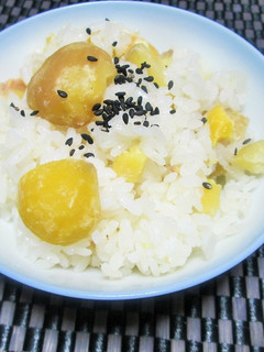 秋の味覚♪ 栗おこわ-レシピのメイン写真