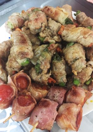 野菜の肉巻き-レシピのメイン写真
